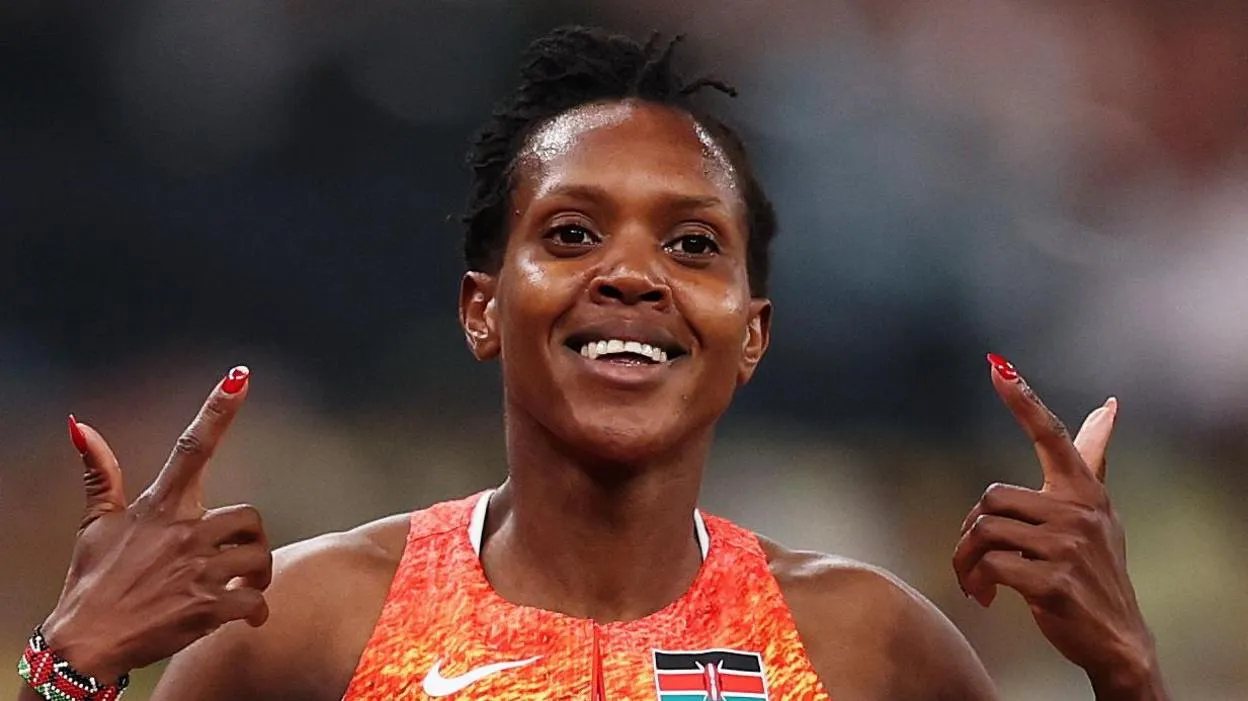 The Kenyan star claims historic 4th global 1500m title